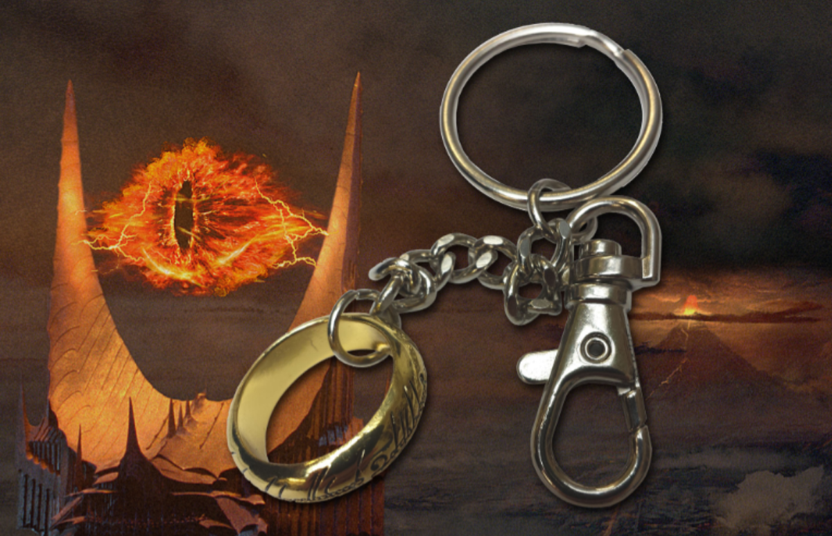 one ring keychain lord of the rings